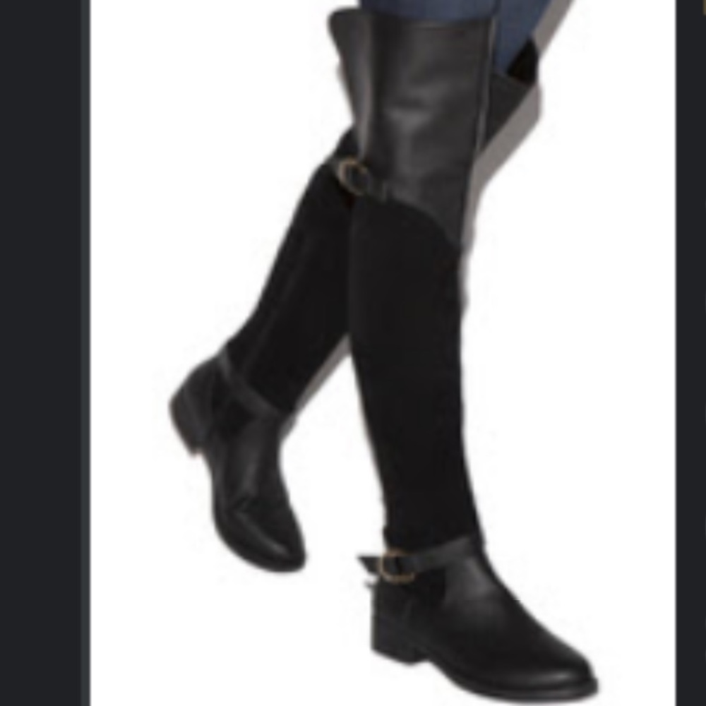 {ShoeDazzle} Thigh High Flat Boots